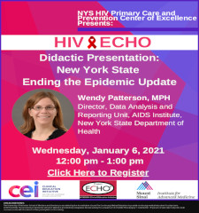 CEI HIV ECHO: NYS ETE Update
